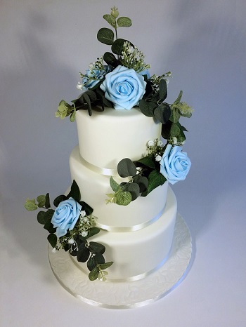 Wedding cake flower toppers - Fancy Cakes by Rachel